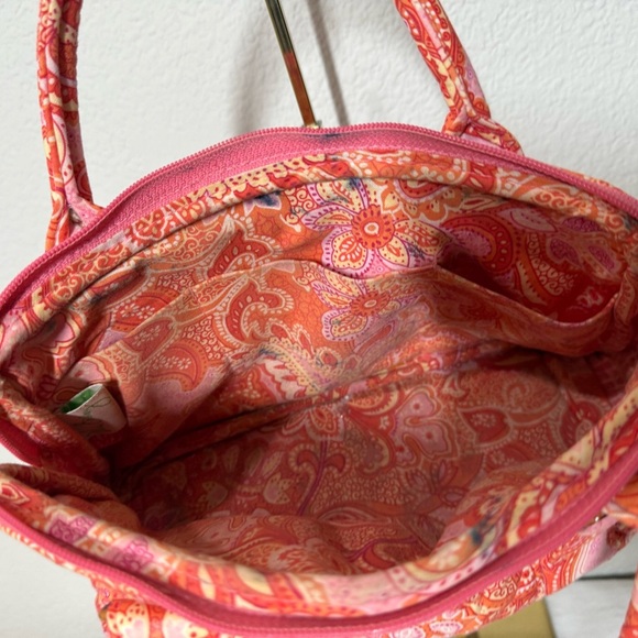 Vera Bradley paisley small handbag - Picture 6 of 7